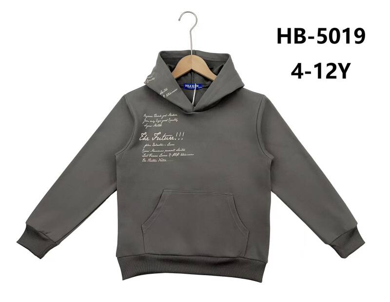  Bluzy Chłopięca Roz 4-12, 1 kolor Paczka 6 szt 1